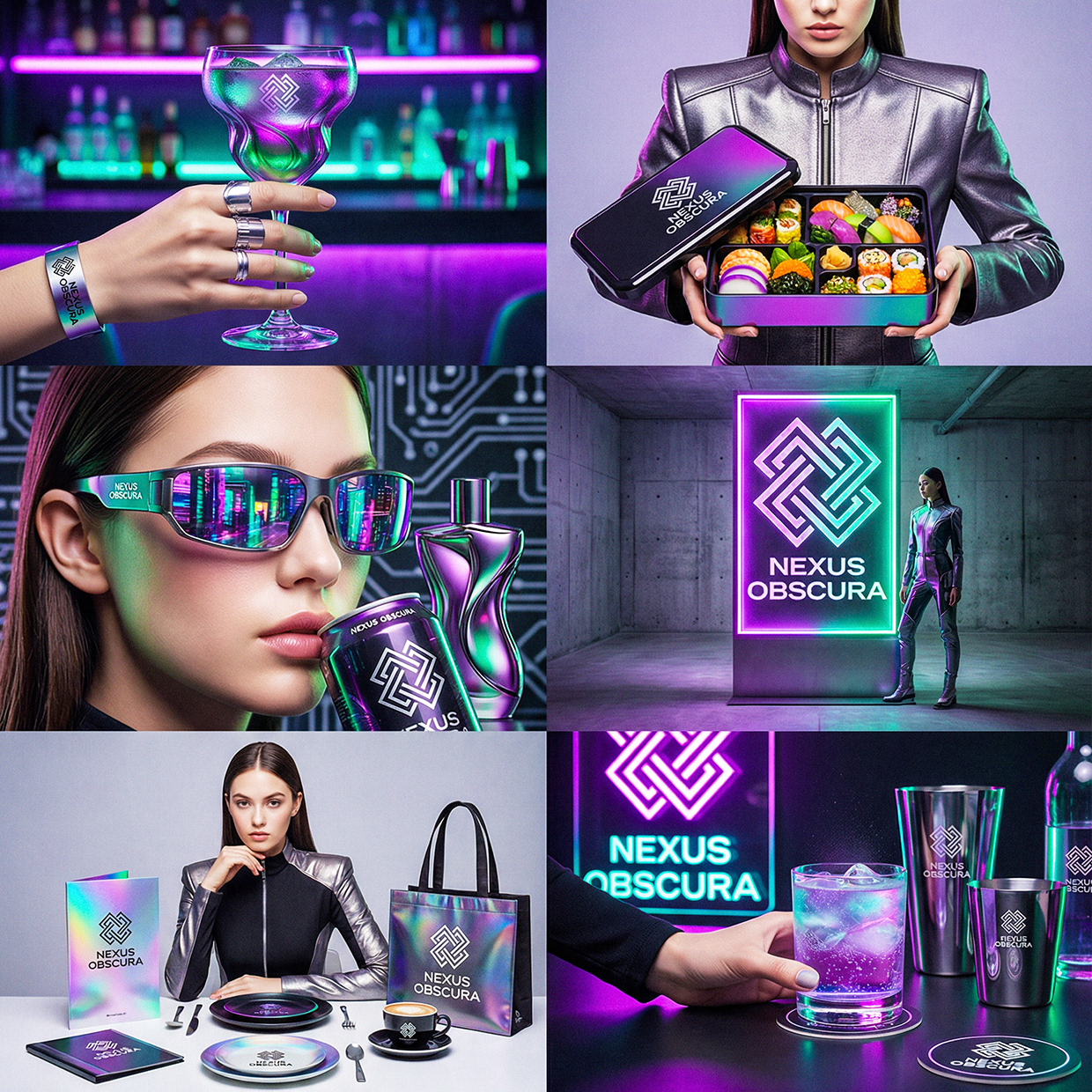 NEXUS OBSCURA — Synthetic Wellness Nightclub Branding Image 105