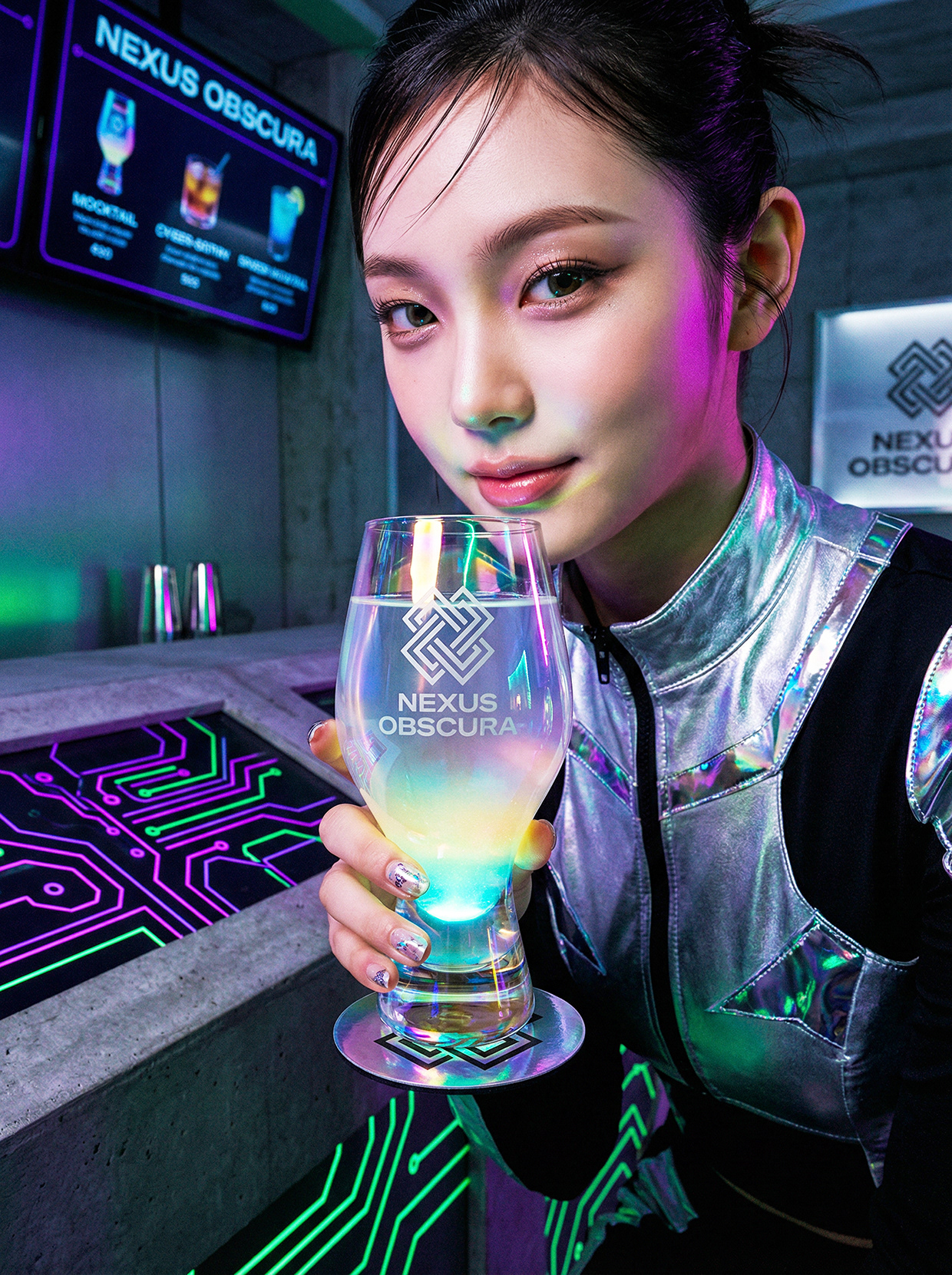 NEXUS OBSCURA — Synthetic Wellness Nightclub Branding Image 108