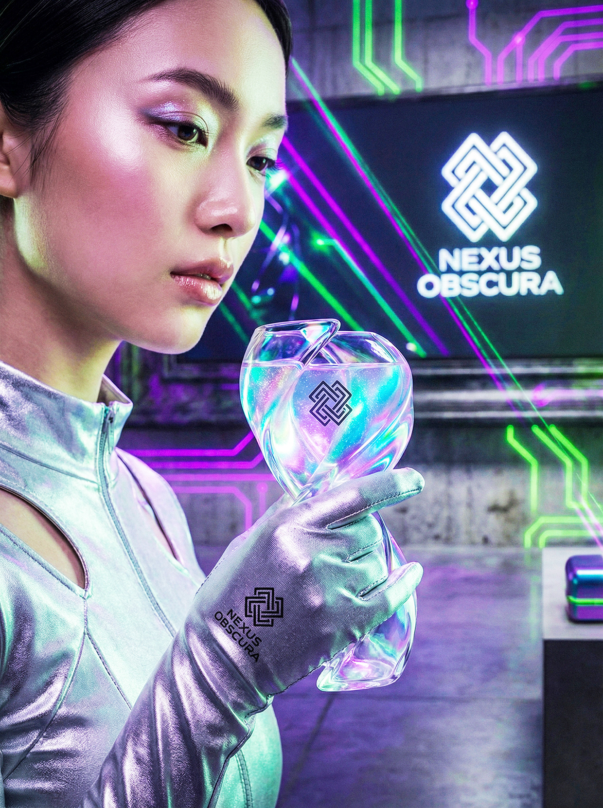 NEXUS OBSCURA — Synthetic Wellness Nightclub Branding Image 112