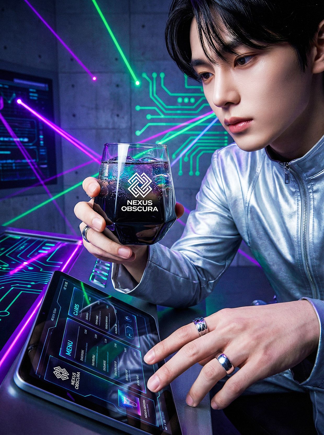 NEXUS OBSCURA — Synthetic Wellness Nightclub Branding Image 113