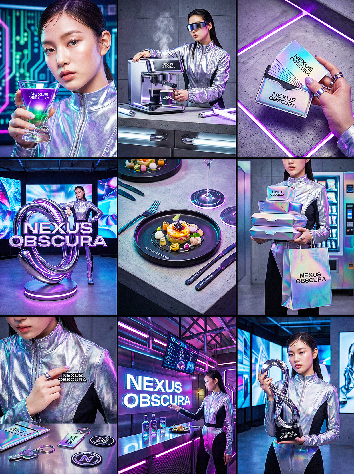 NEXUS OBSCURA — Synthetic Wellness Nightclub Branding Image 114