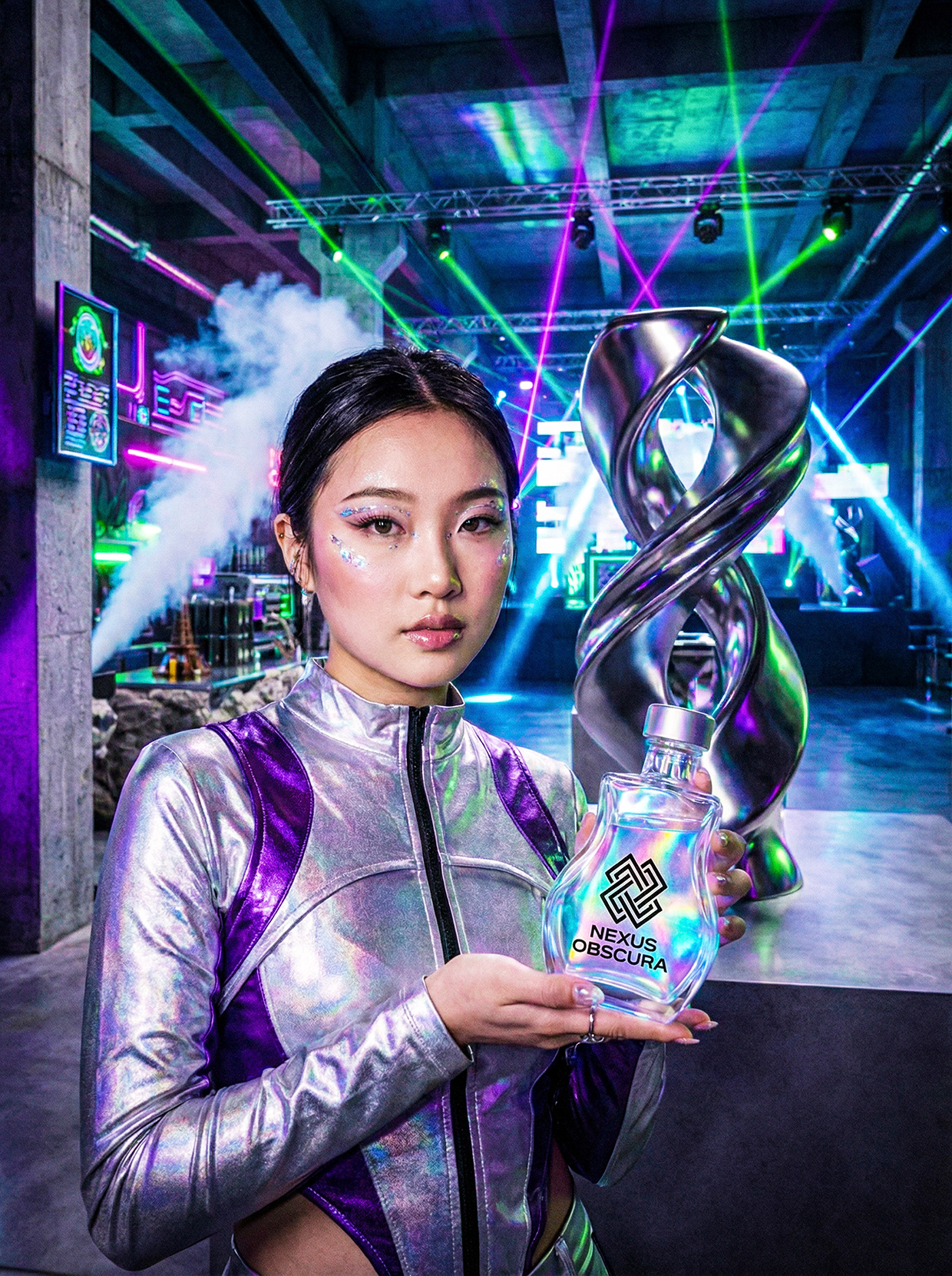 NEXUS OBSCURA — Synthetic Wellness Nightclub Branding Image 115