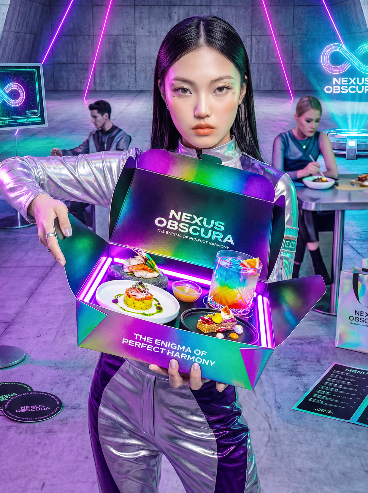 NEXUS OBSCURA — Synthetic Wellness Nightclub Branding Image 118