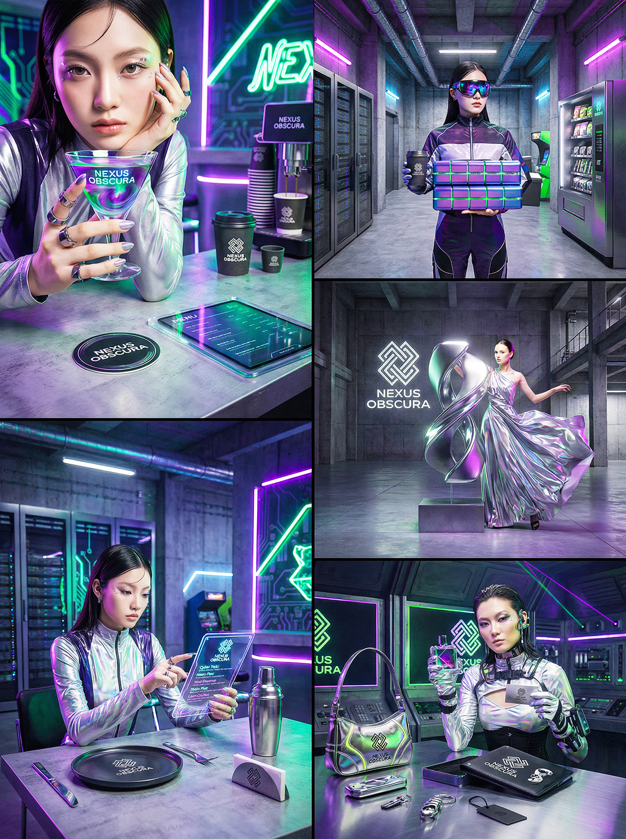 NEXUS OBSCURA — Synthetic Wellness Nightclub Branding Image 119