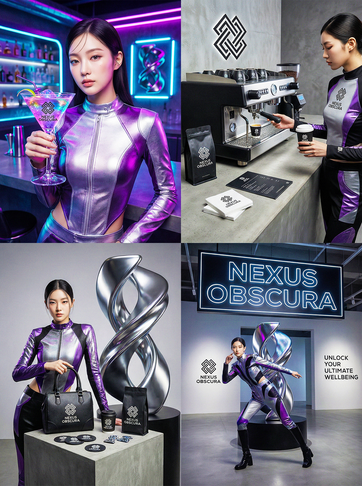 NEXUS OBSCURA — Synthetic Wellness Nightclub Branding Image 121