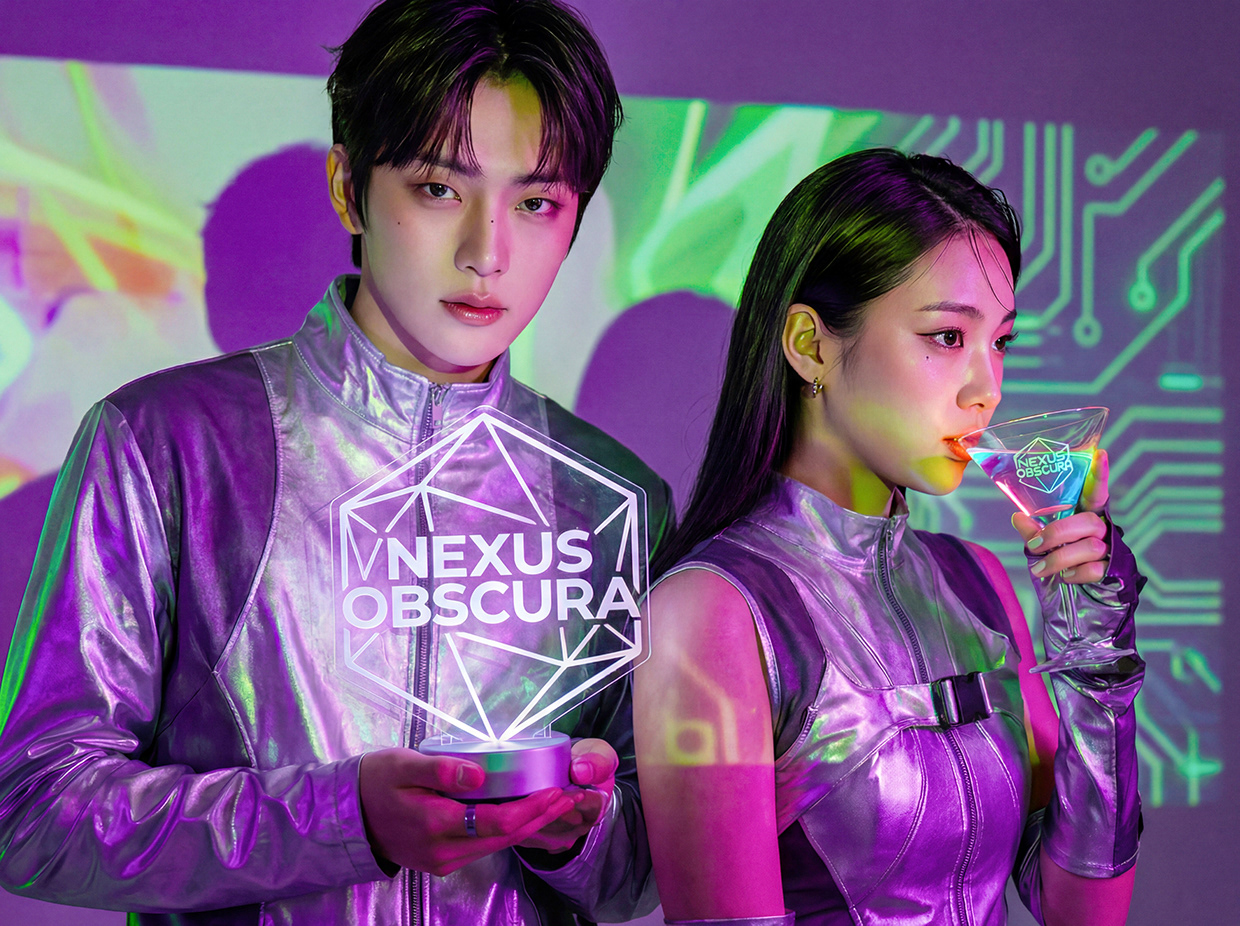 NEXUS OBSCURA — Synthetic Wellness Nightclub Branding Image 126