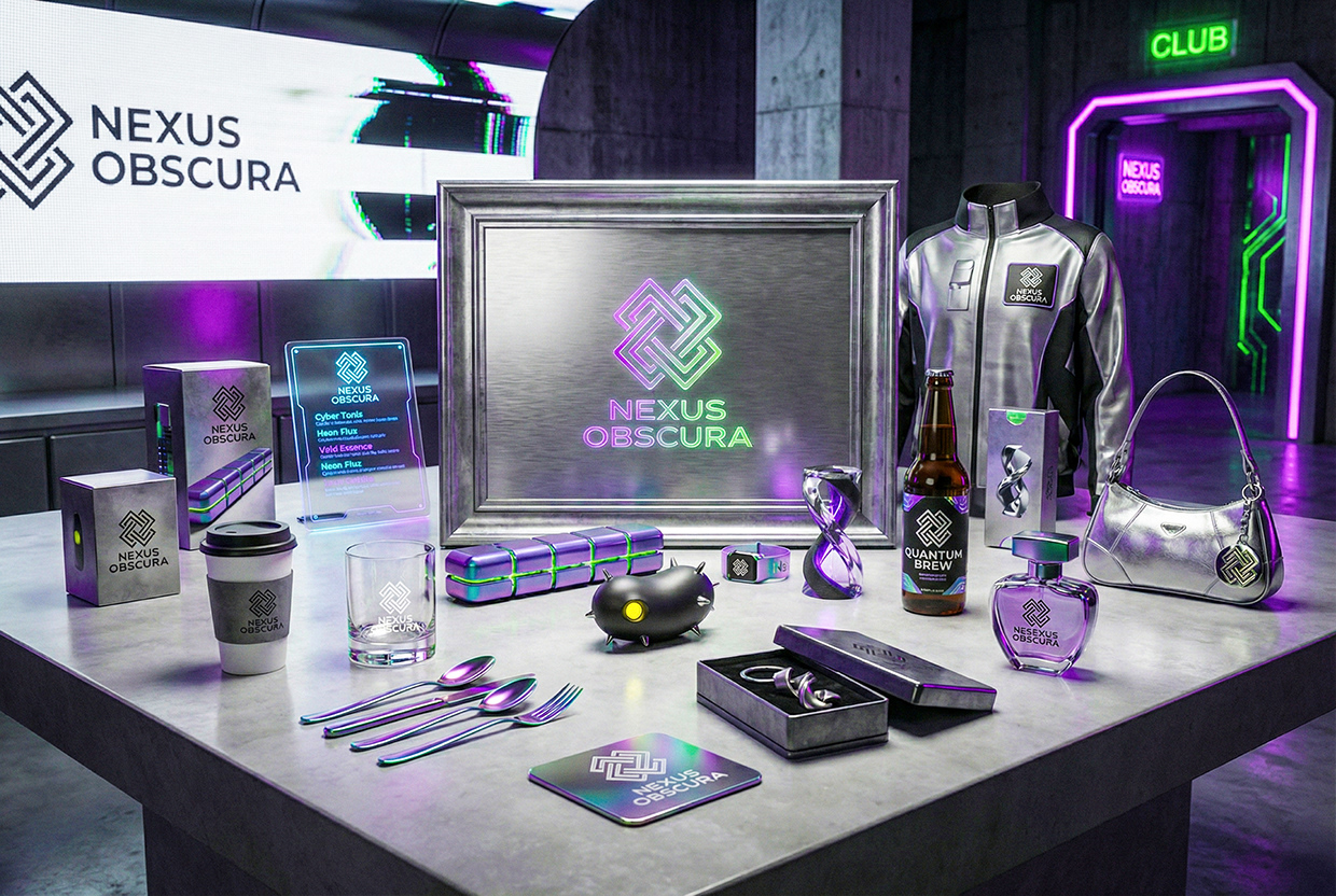 NEXUS OBSCURA — Synthetic Wellness Nightclub Branding Image 128