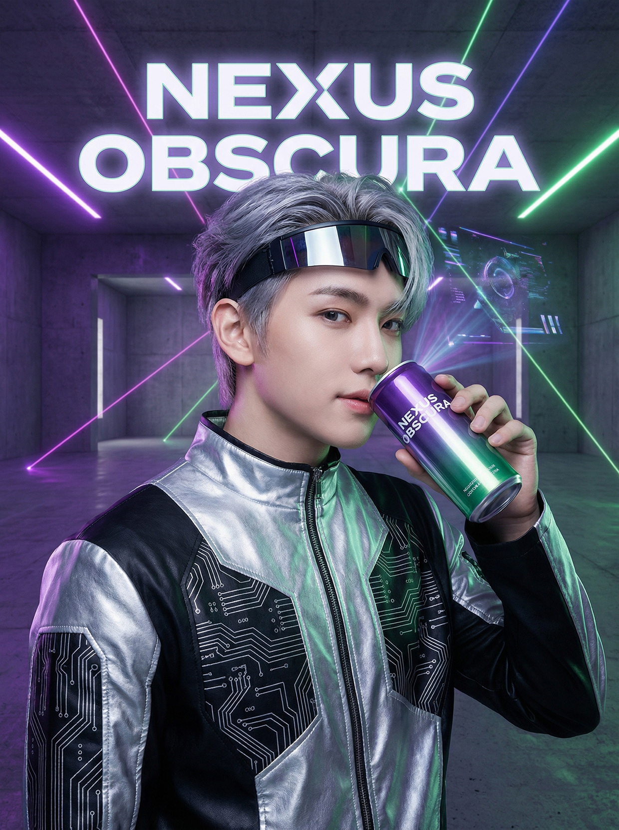 NEXUS OBSCURA — Synthetic Wellness Nightclub Branding Image 133