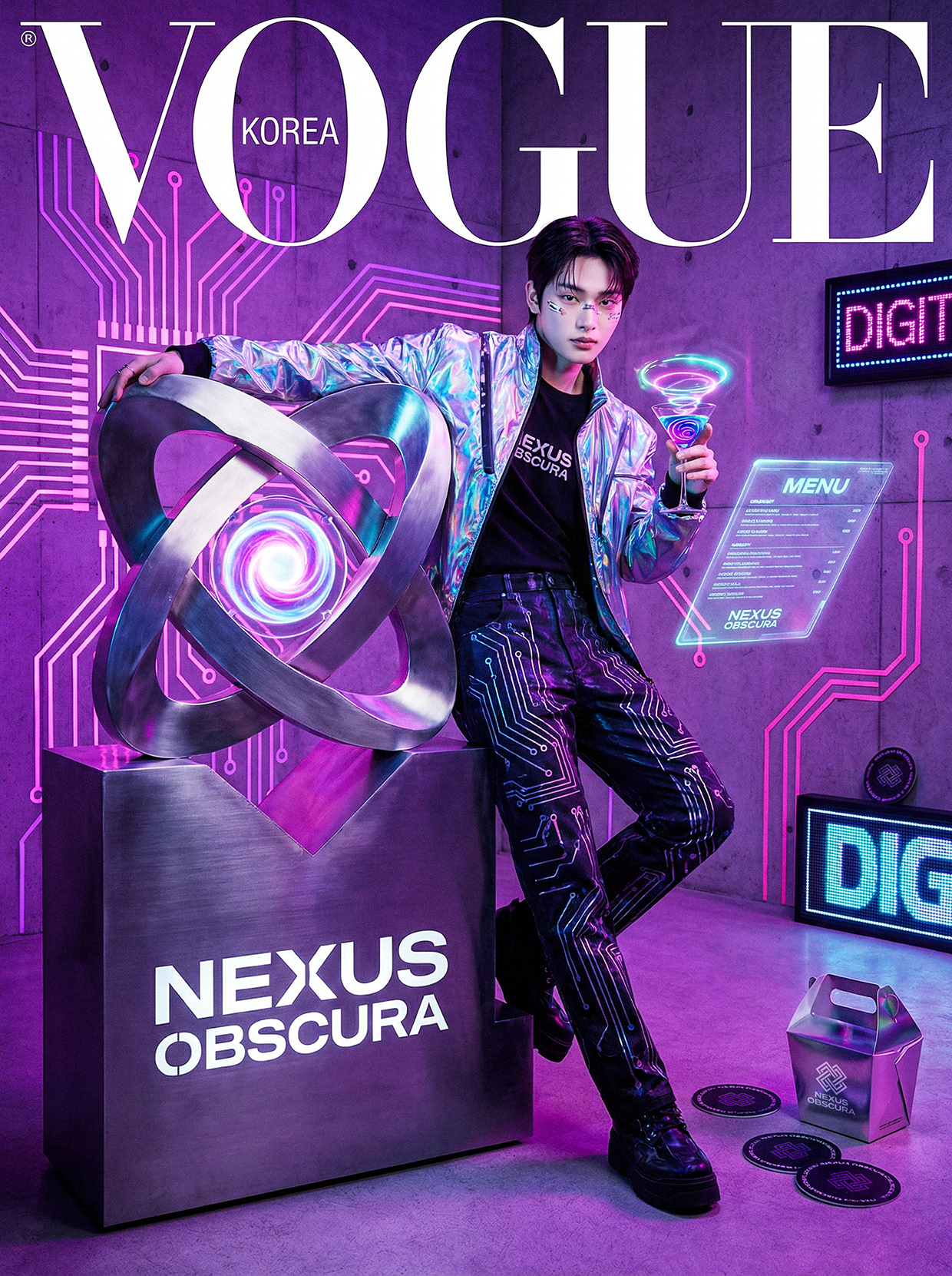 NEXUS OBSCURA — Synthetic Wellness Nightclub Branding Image 134