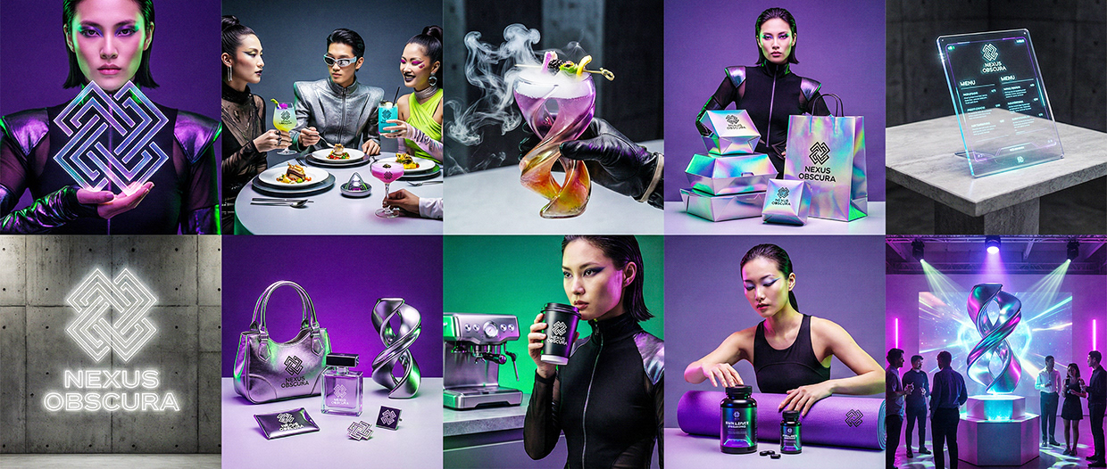 NEXUS OBSCURA — Synthetic Wellness Nightclub Branding Image 135