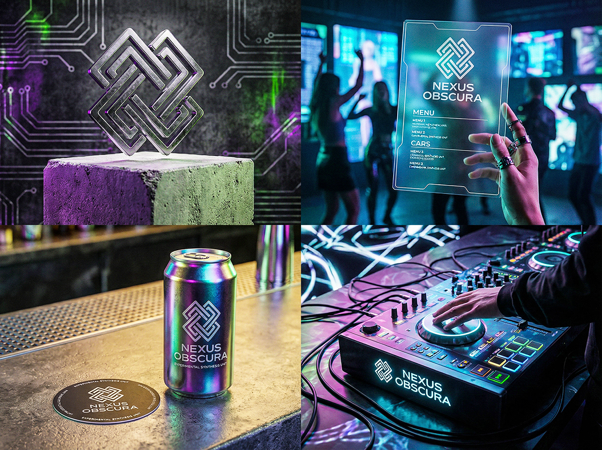 NEXUS OBSCURA — Synthetic Wellness Nightclub Branding Image 137