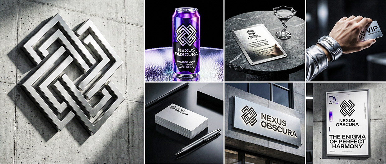 NEXUS OBSCURA — Synthetic Wellness Nightclub Branding Image 139