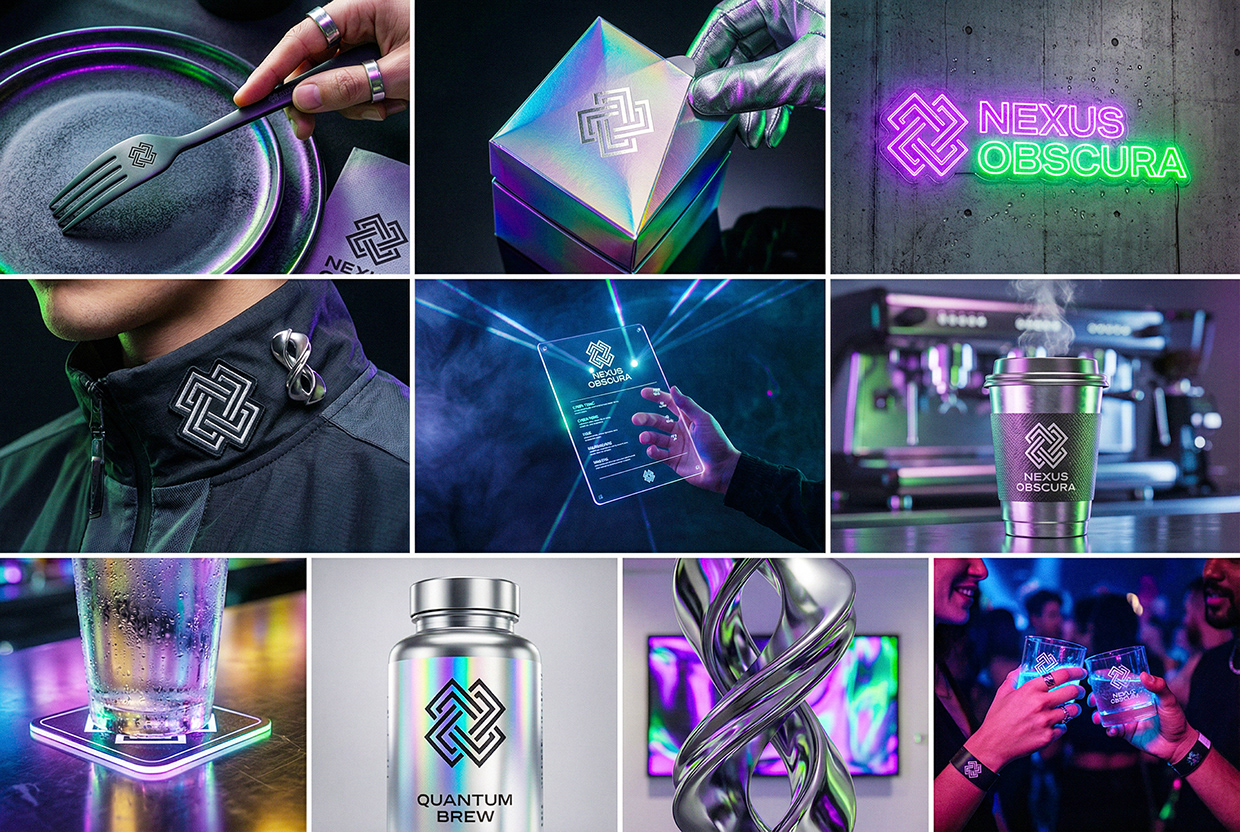 NEXUS OBSCURA — Synthetic Wellness Nightclub Branding Image 150