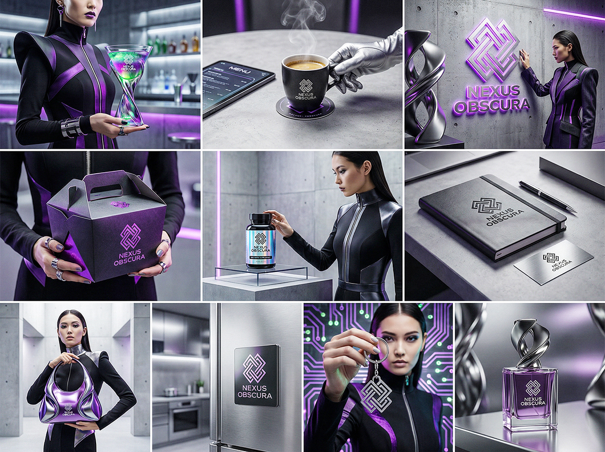 NEXUS OBSCURA — Synthetic Wellness Nightclub Branding Image 151