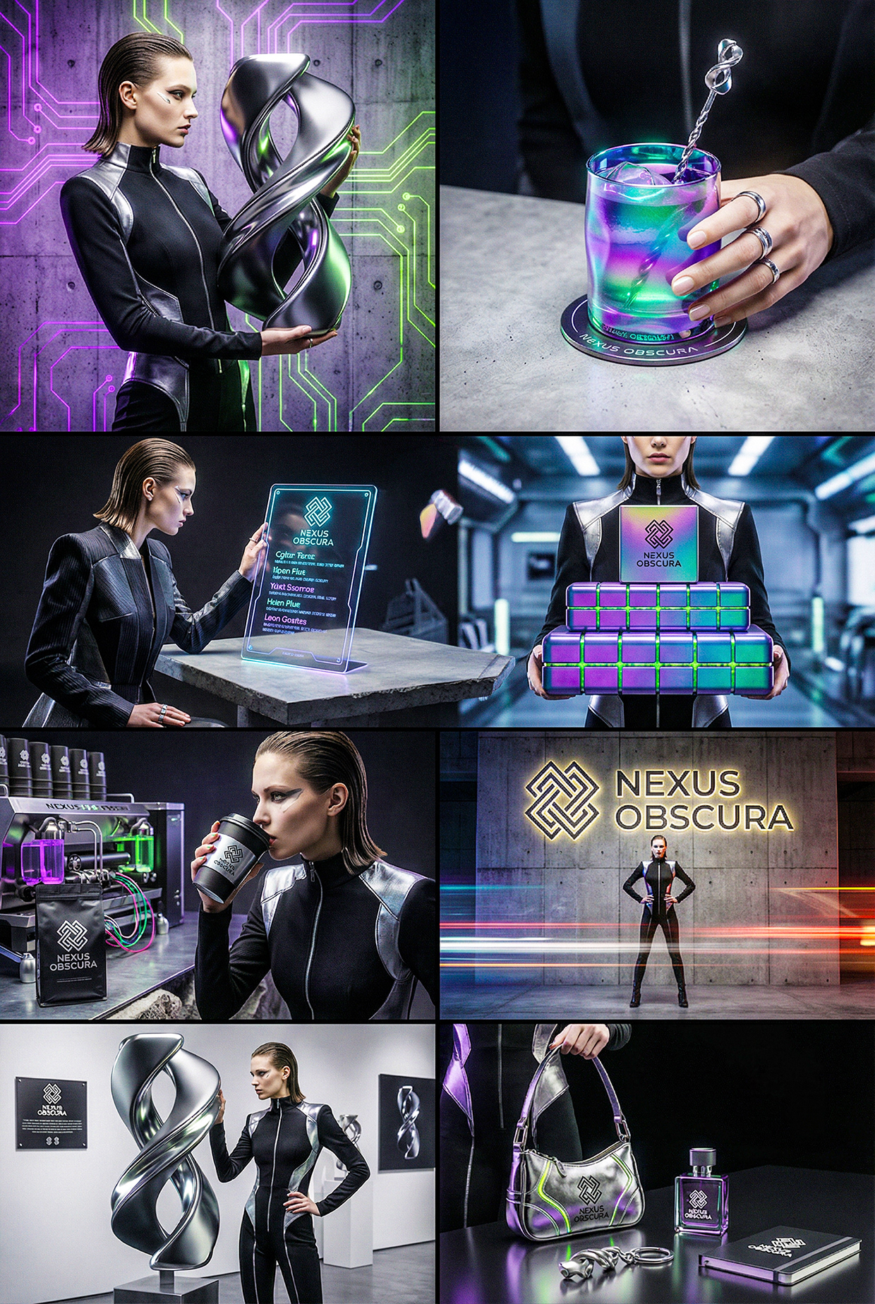 NEXUS OBSCURA — Synthetic Wellness Nightclub Branding Image 155