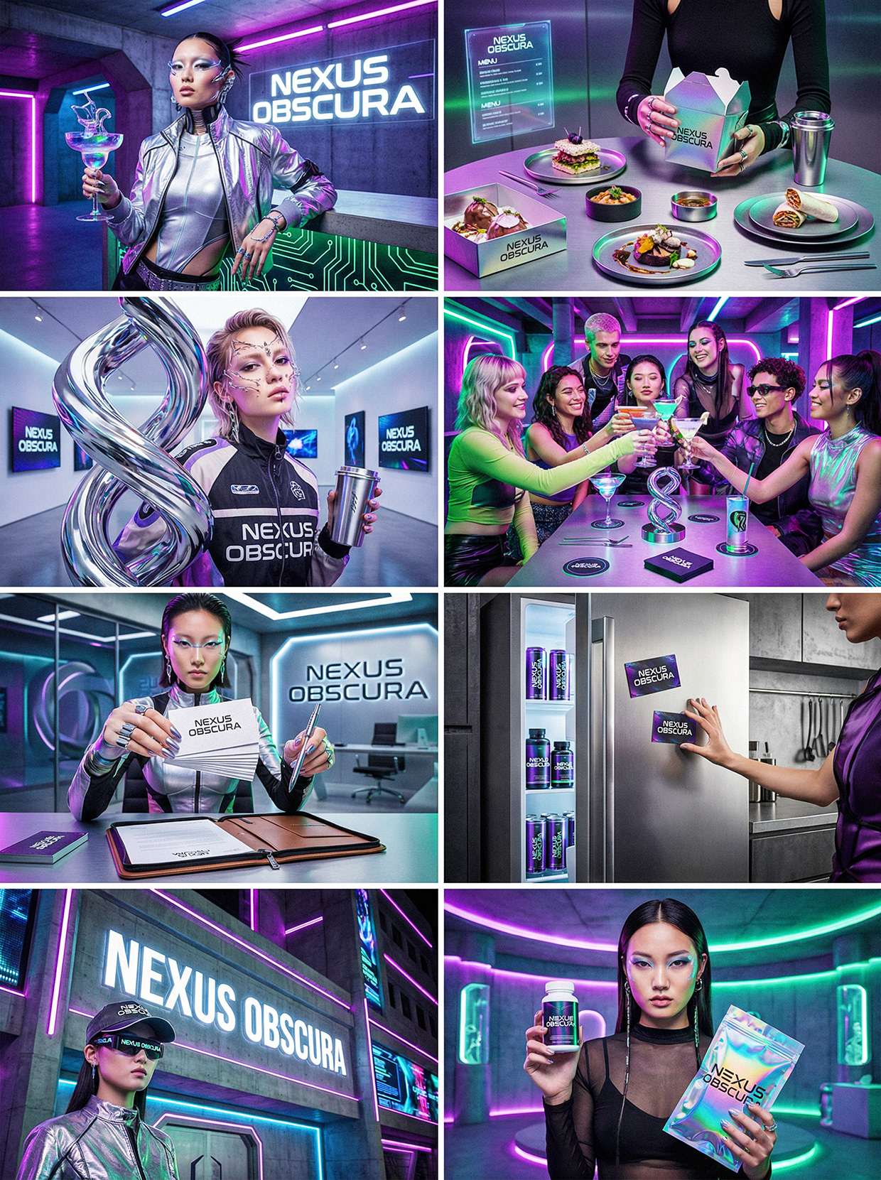 NEXUS OBSCURA — Synthetic Wellness Nightclub Branding Image 160