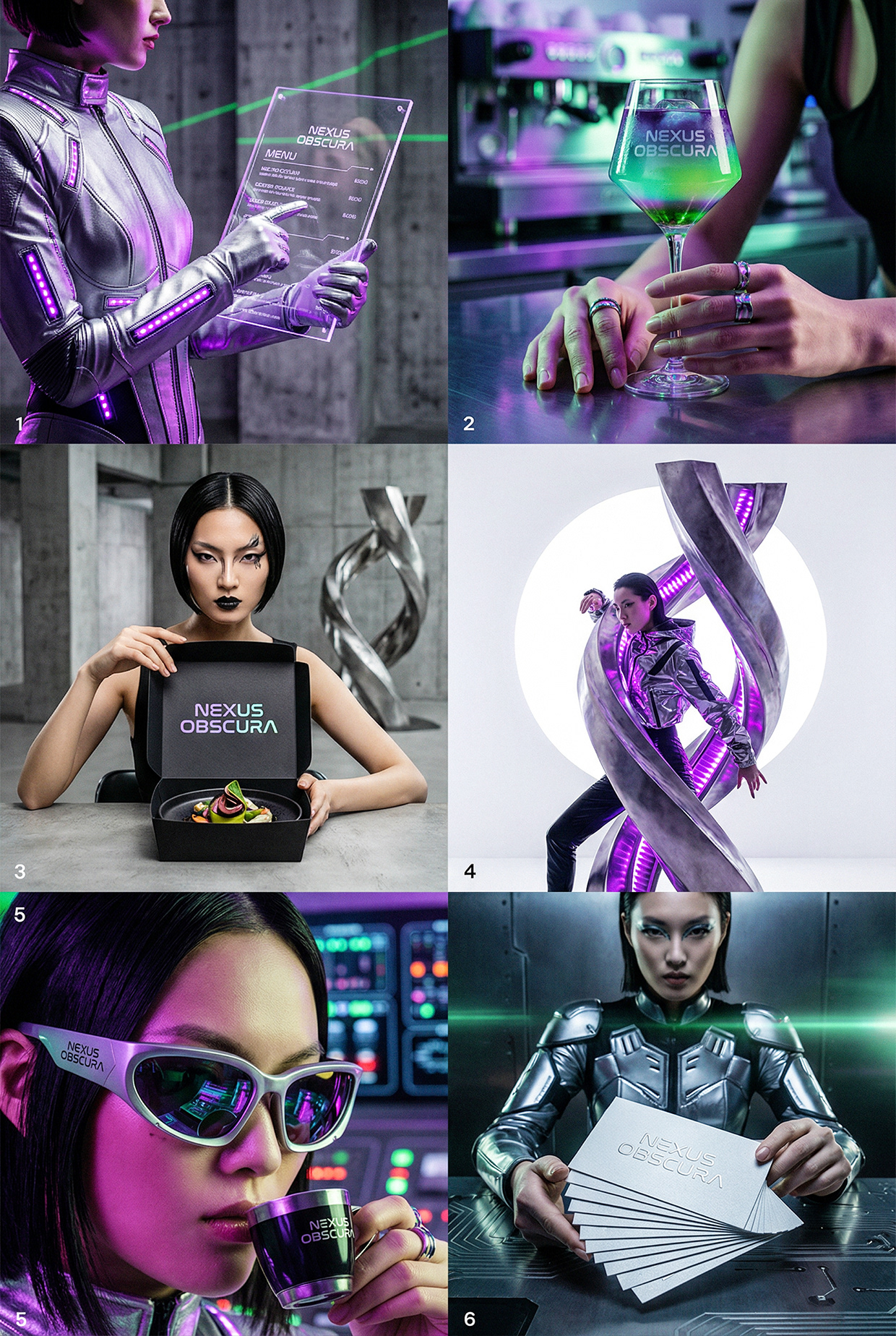 NEXUS OBSCURA — Synthetic Wellness Nightclub Branding Image 162