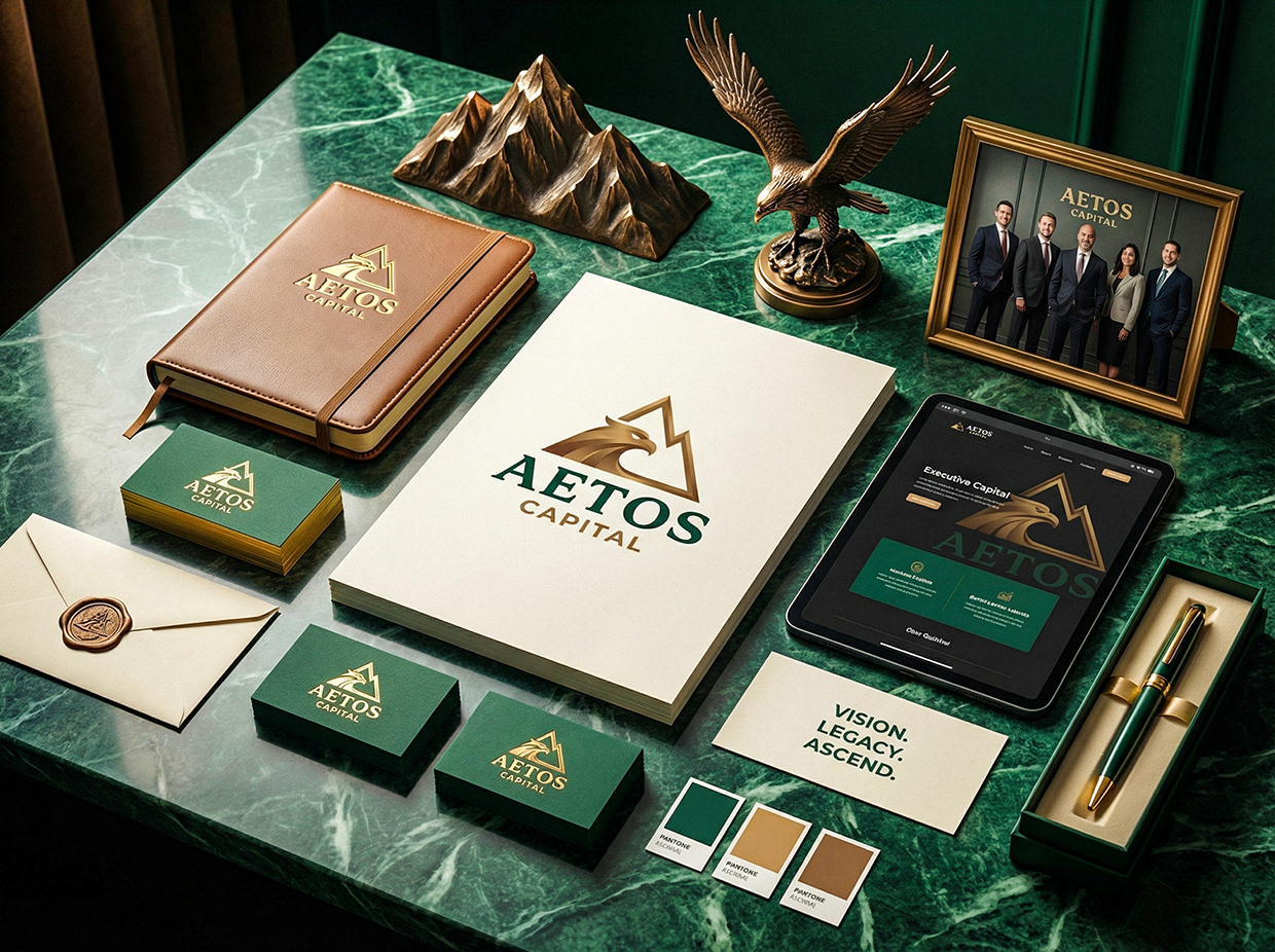 AETOS CAPITAL — Luxury Capital Vision Branding Image 0