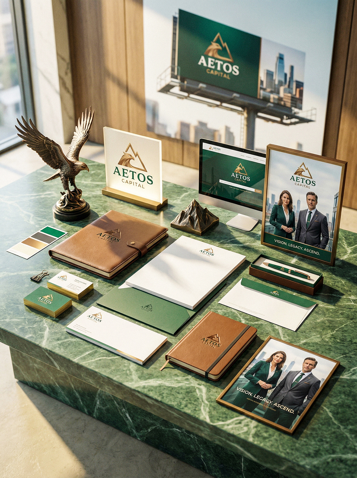AETOS CAPITAL — Luxury Capital Vision Branding Image 4