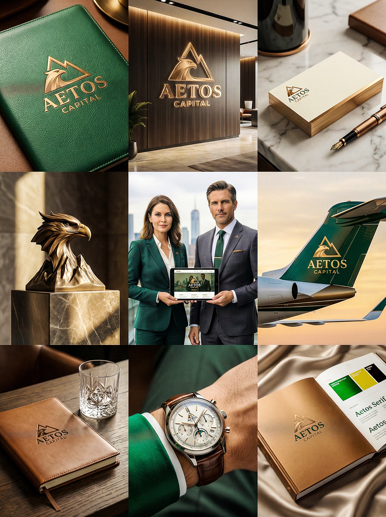 AETOS CAPITAL — Luxury Capital Vision Branding Image 6
