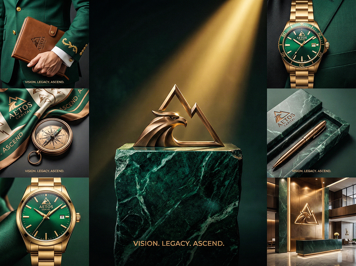 AETOS CAPITAL — Luxury Capital Vision Branding Image 7