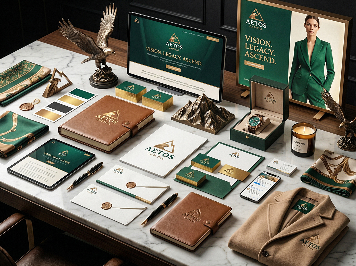 AETOS CAPITAL — Luxury Capital Vision Branding Image 8