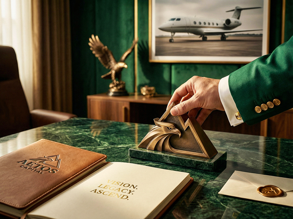 AETOS CAPITAL — Luxury Capital Vision Branding Image 10
