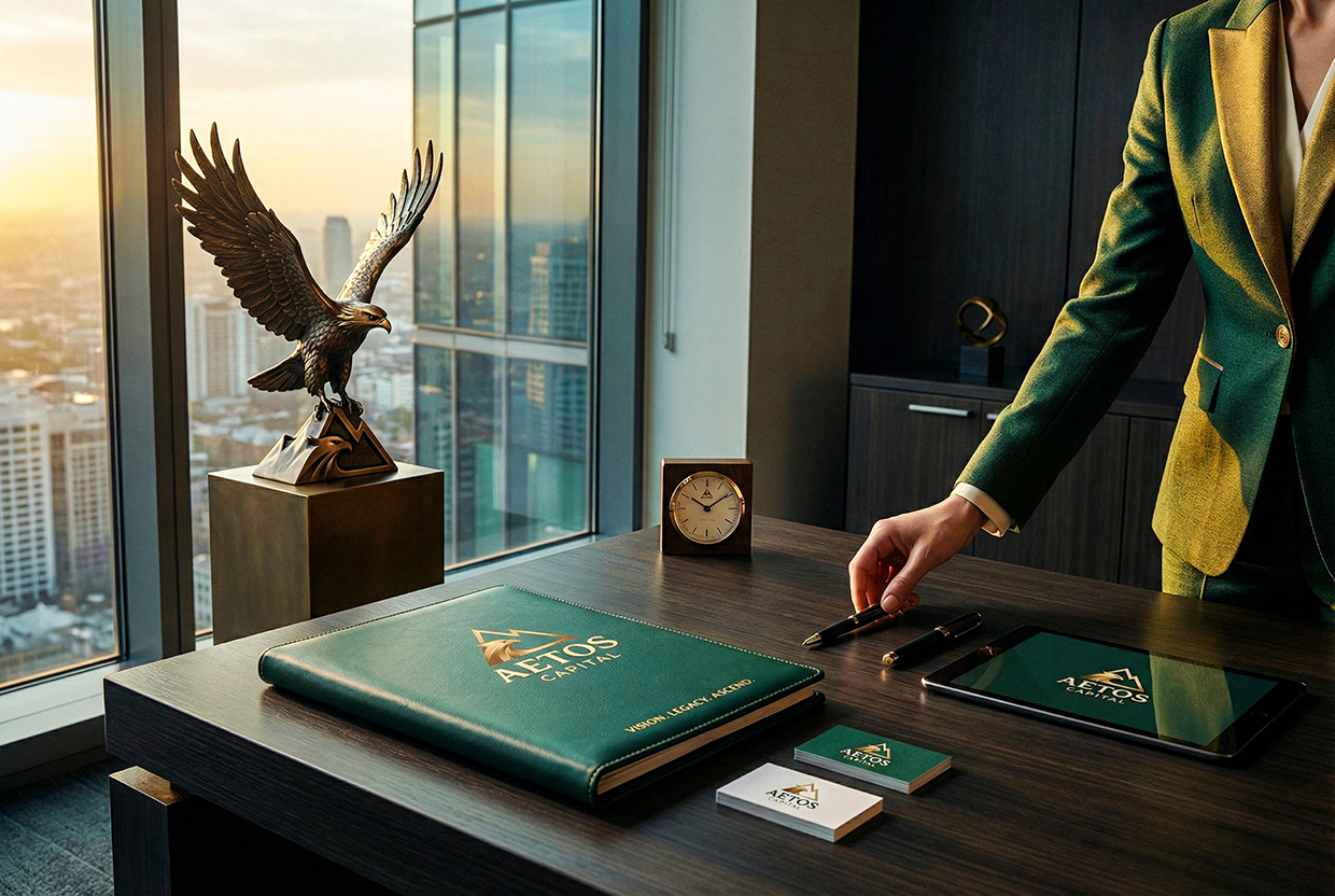 AETOS CAPITAL — Luxury Capital Vision Branding Image 11