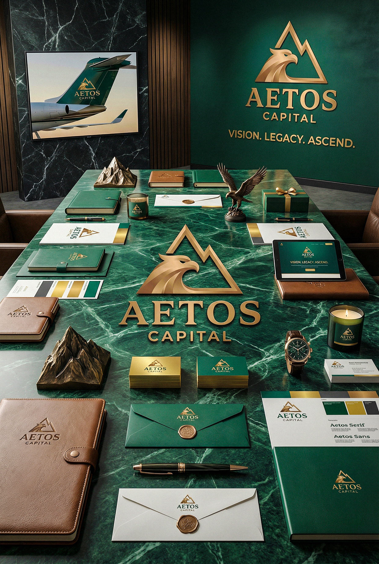 AETOS CAPITAL — Luxury Capital Vision Branding Image 12