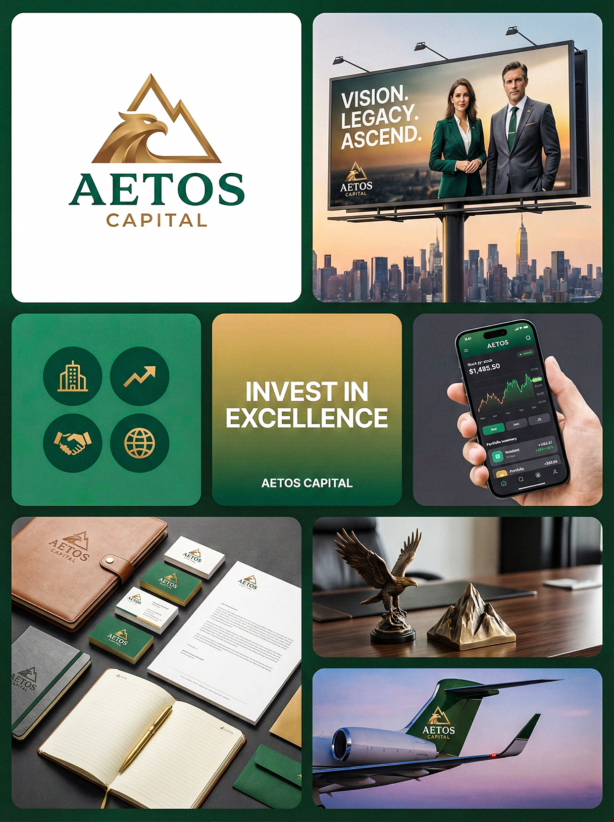 AETOS CAPITAL — Luxury Capital Vision Branding Image 13