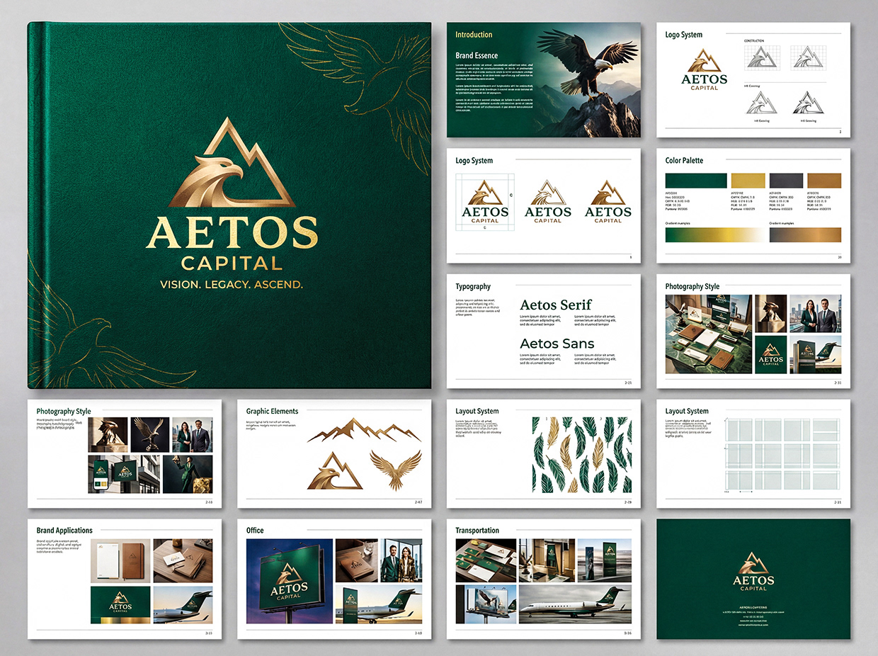 AETOS CAPITAL — Luxury Capital Vision Branding Image 14