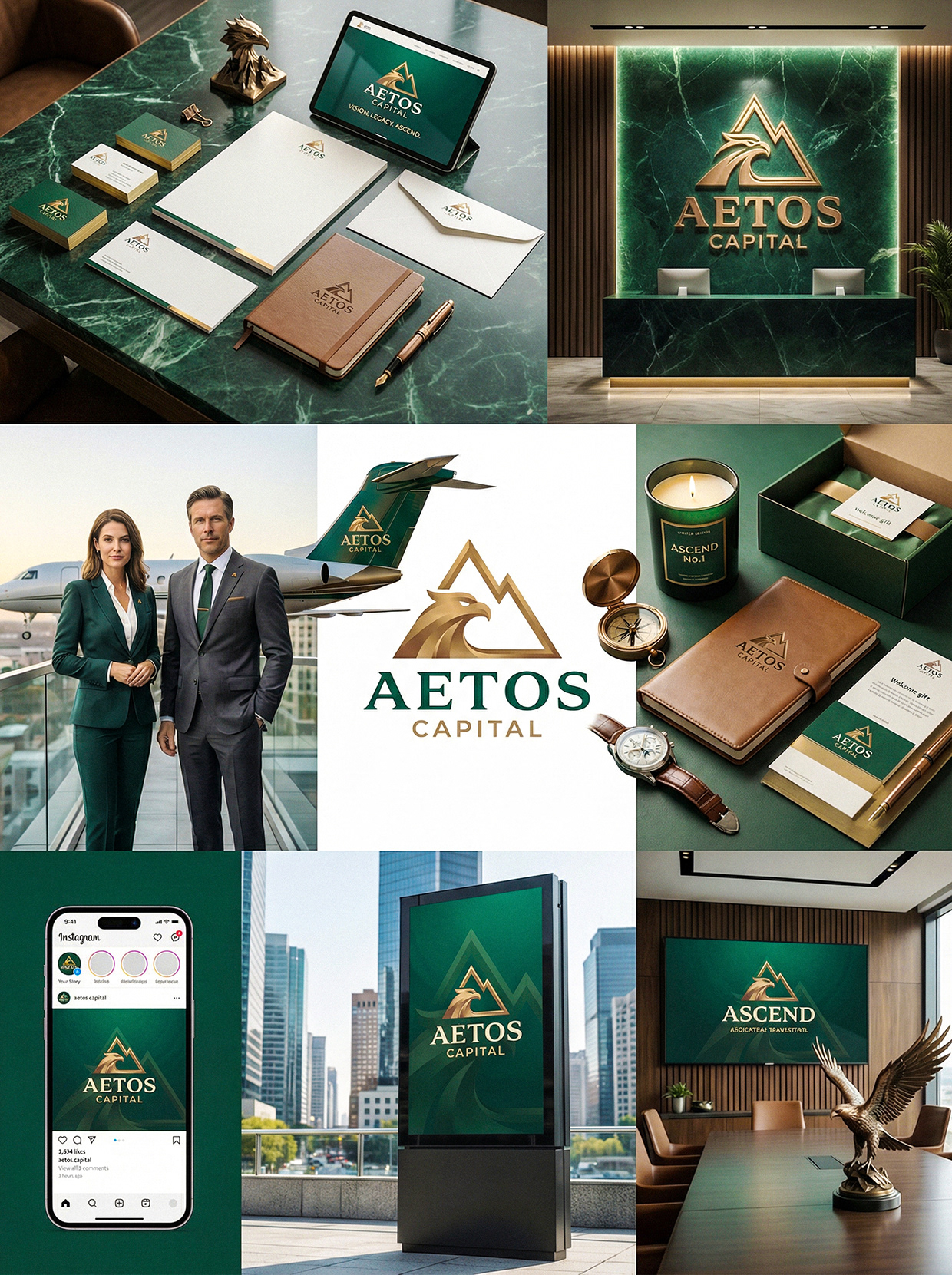 AETOS CAPITAL — Luxury Capital Vision Branding Image 16