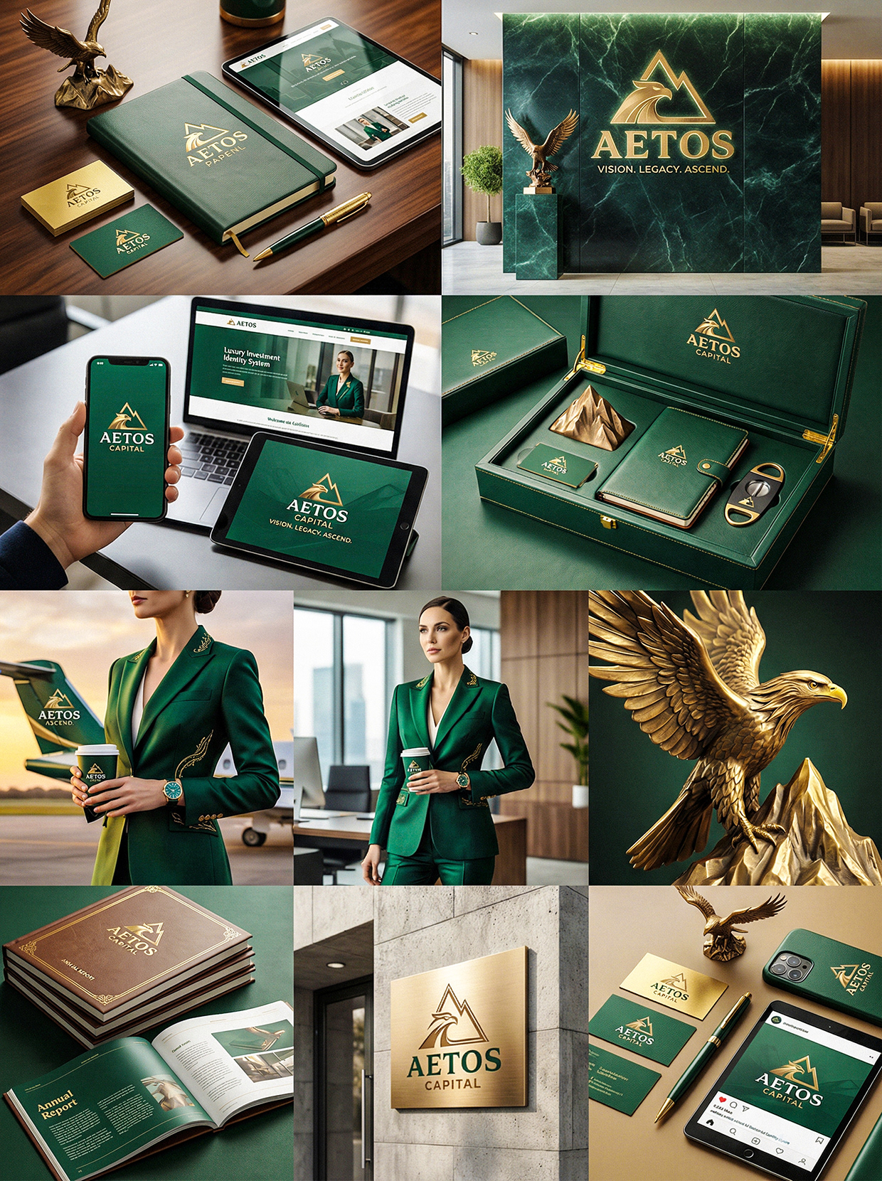 AETOS CAPITAL — Luxury Capital Vision Branding Image 20