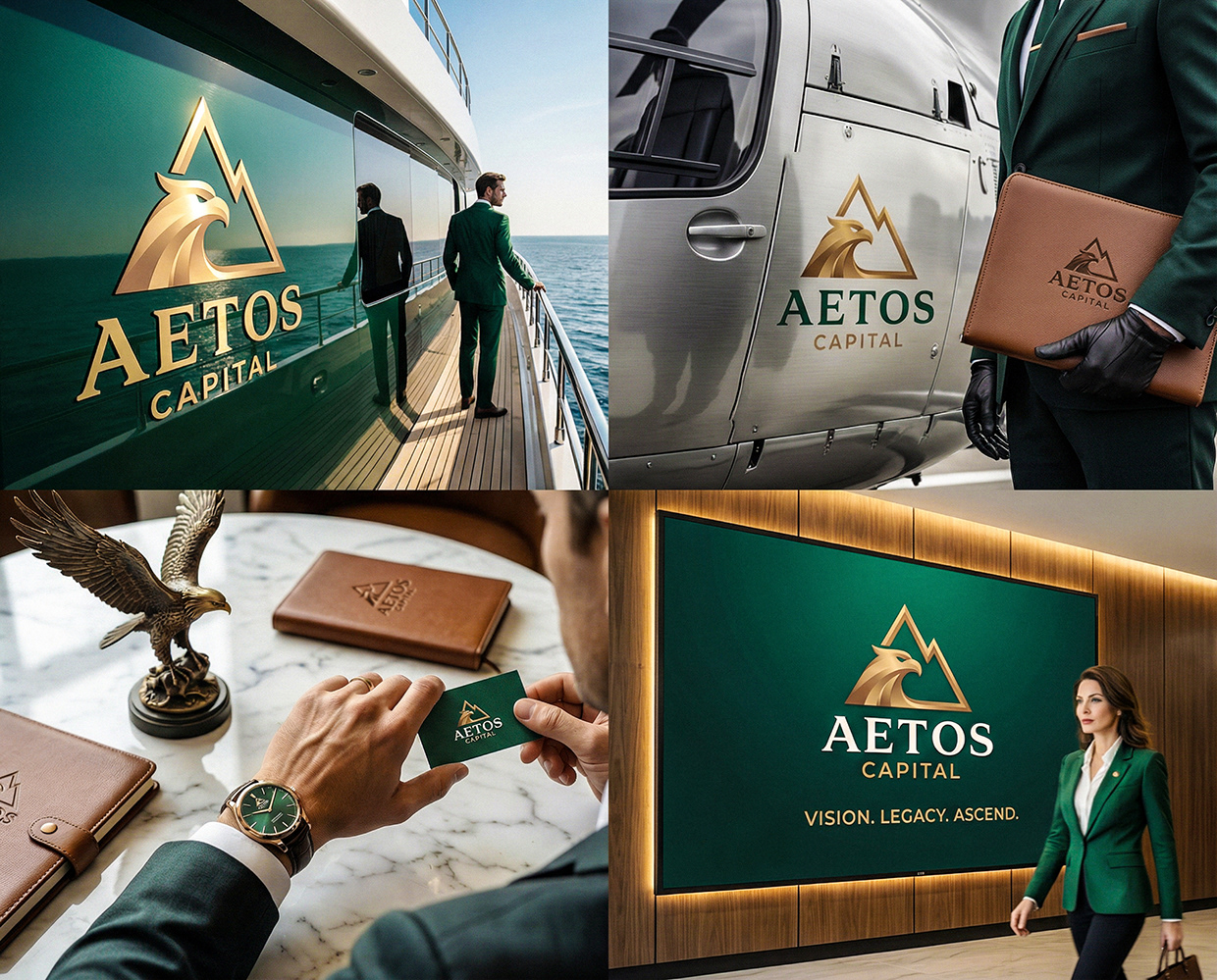 AETOS CAPITAL — Luxury Capital Vision Branding Image 21