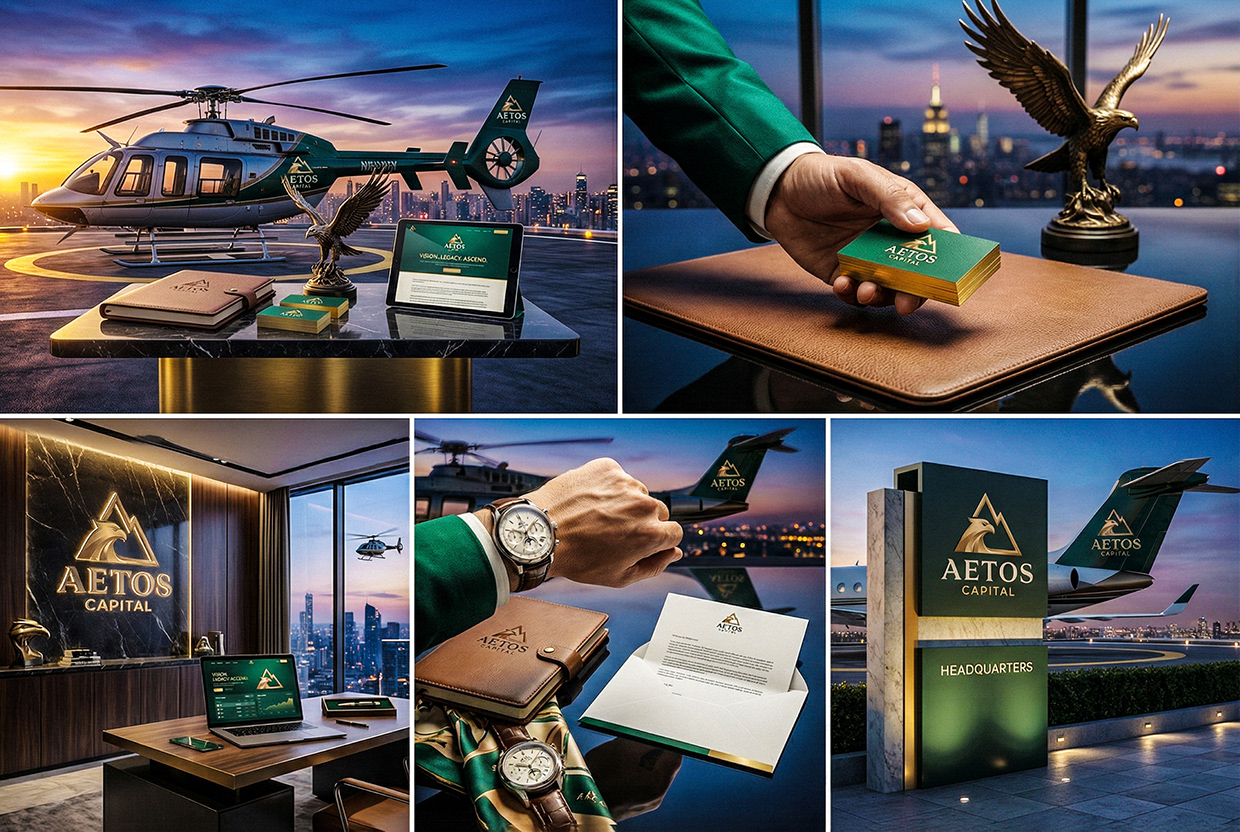 AETOS CAPITAL — Luxury Capital Vision Branding Image 22