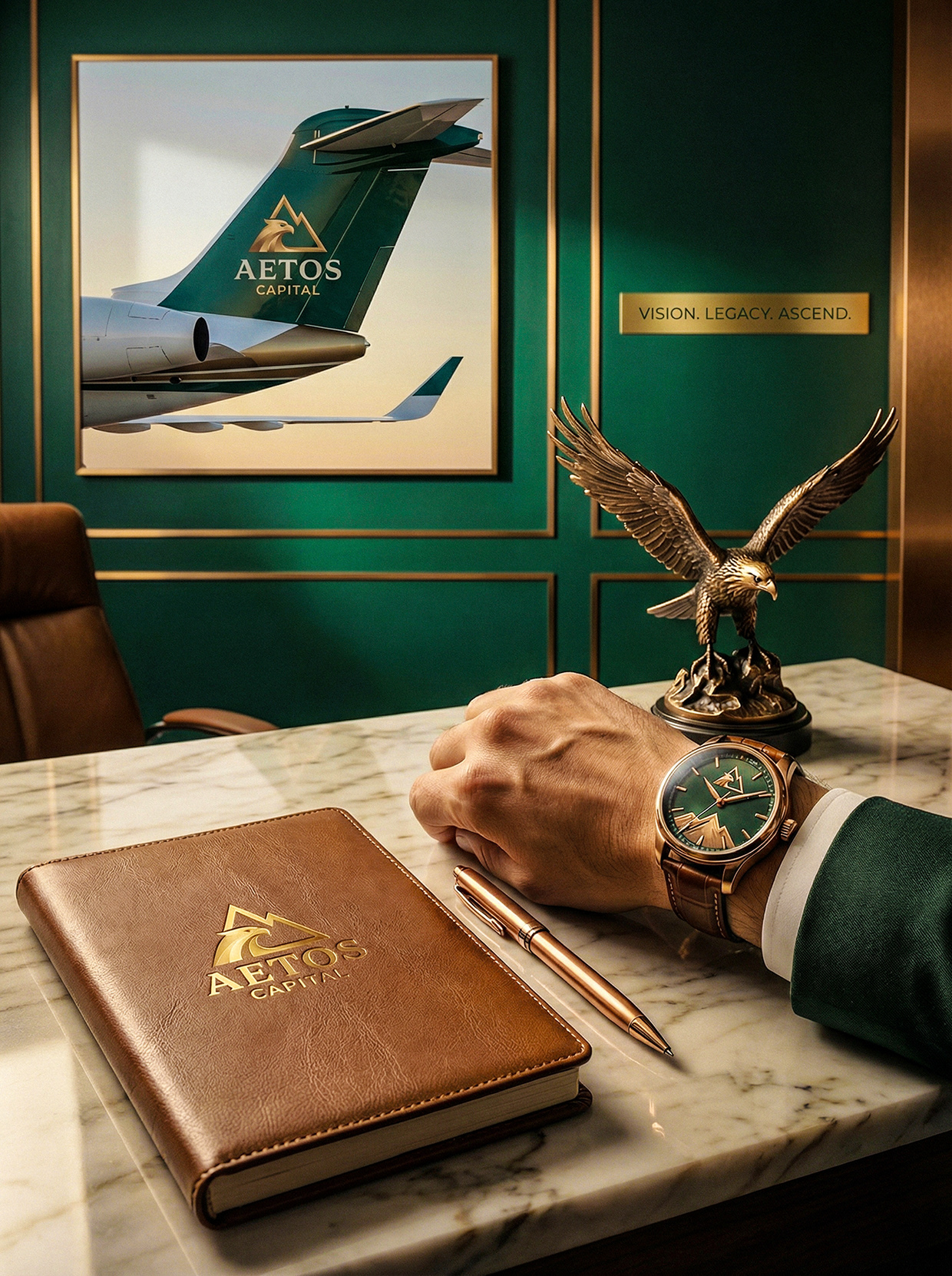 AETOS CAPITAL — Luxury Capital Vision Branding Image 24