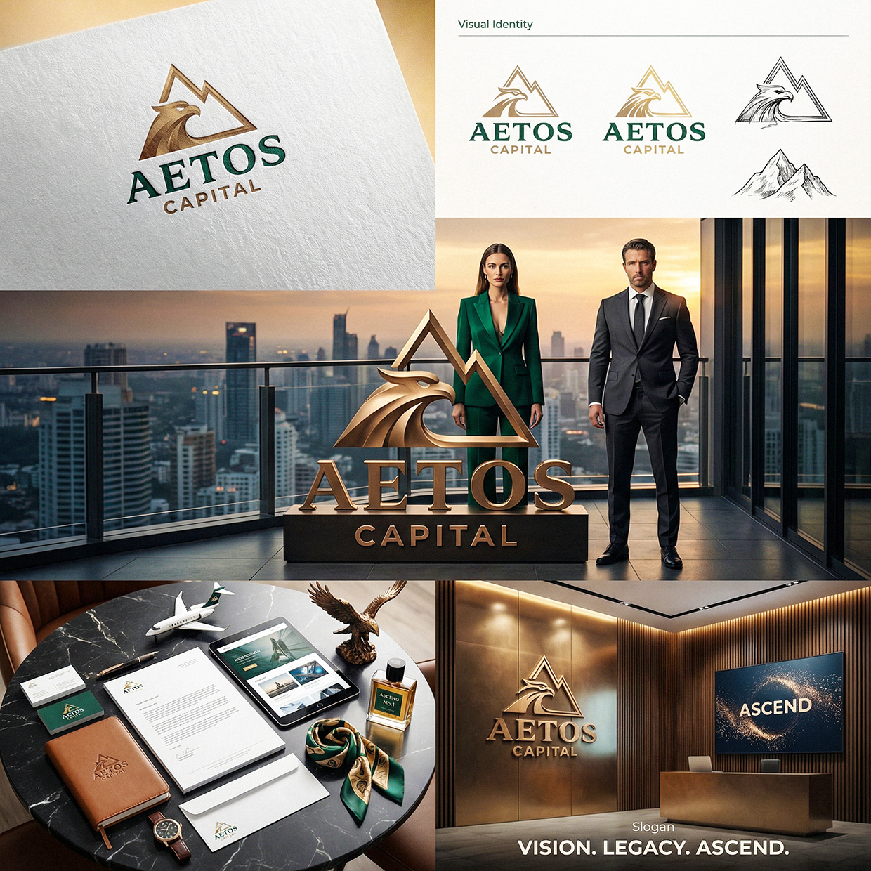 AETOS CAPITAL — Luxury Capital Vision Branding Image 26