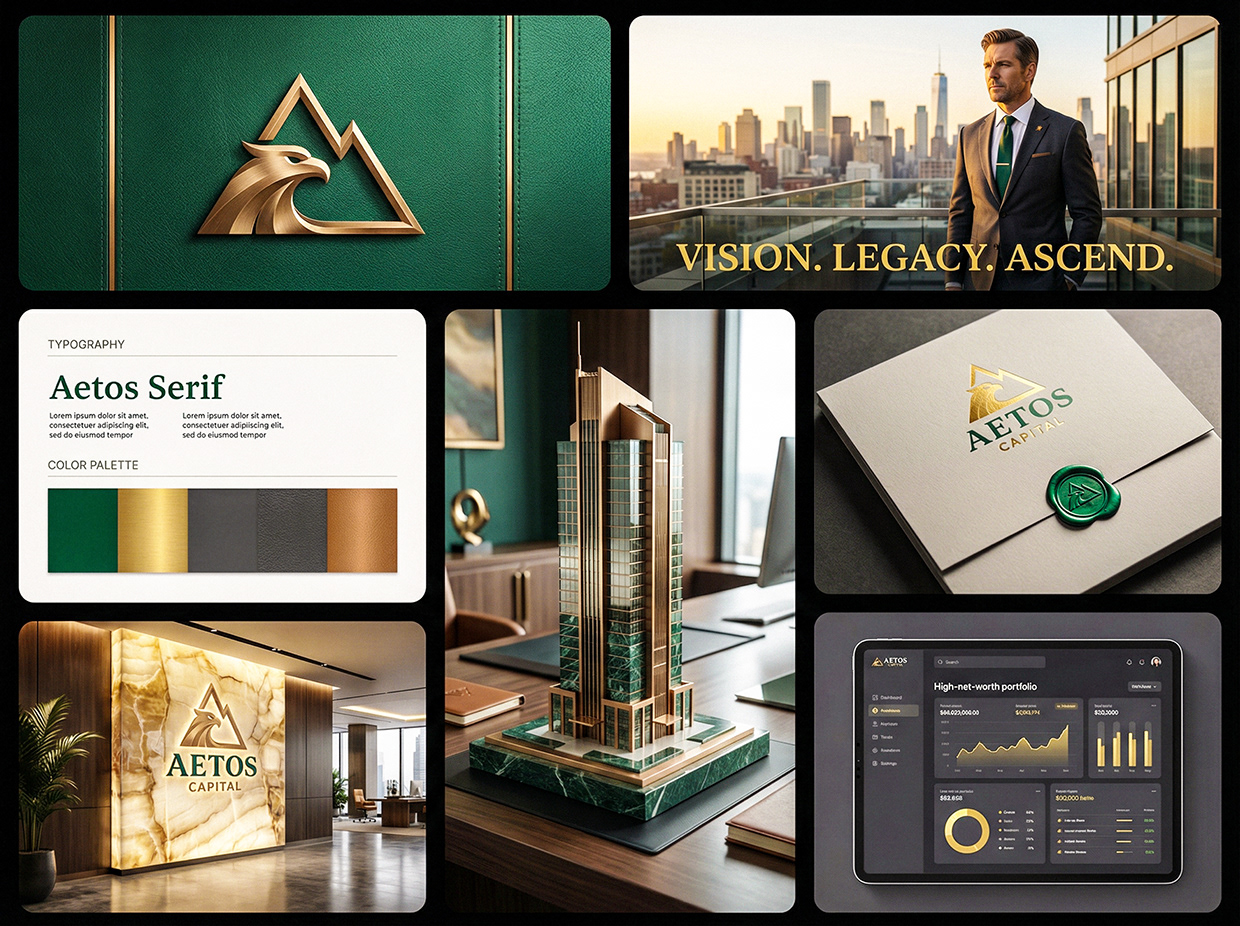 AETOS CAPITAL — Luxury Capital Vision Branding Image 27