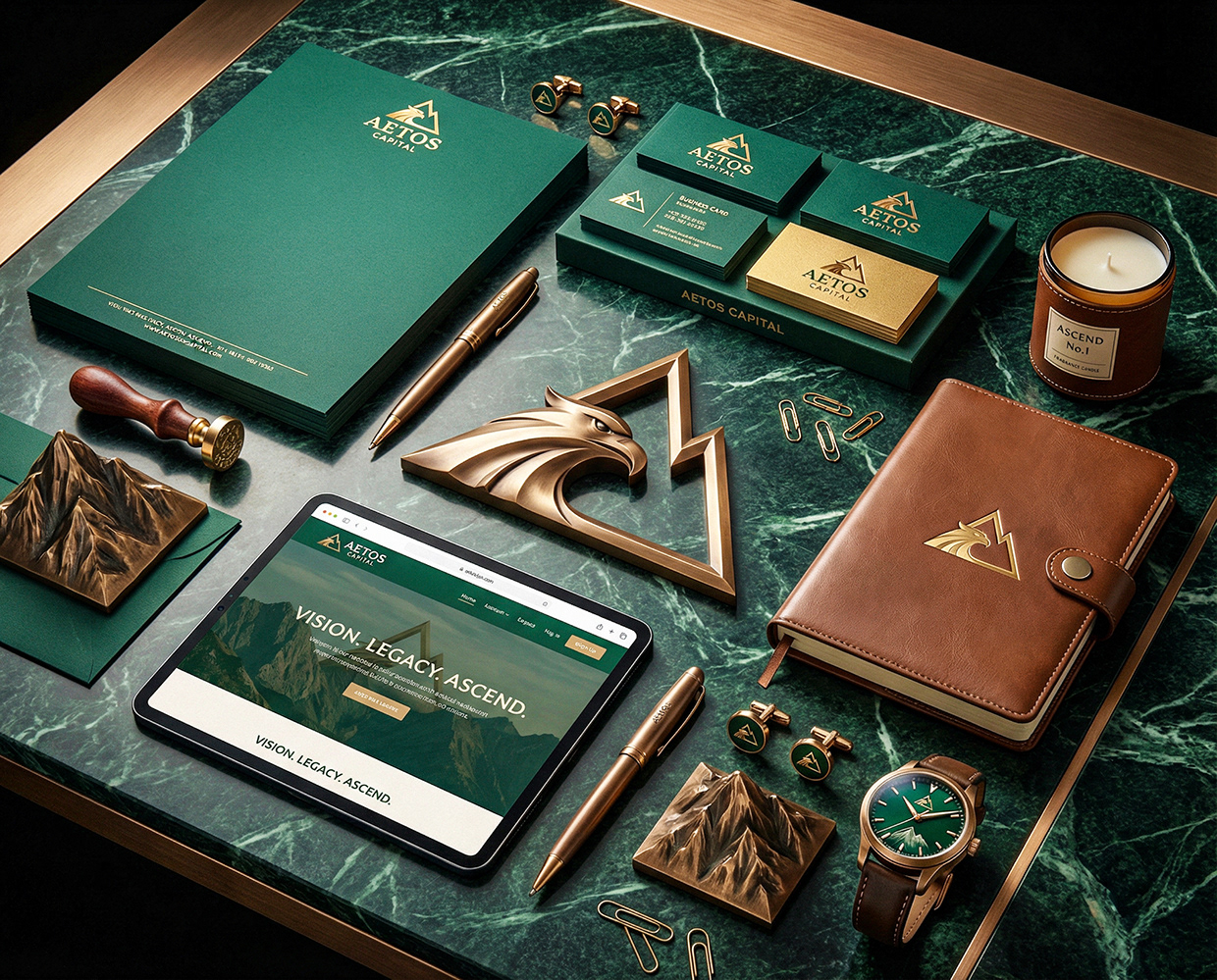 AETOS CAPITAL — Luxury Capital Vision Branding Image 29