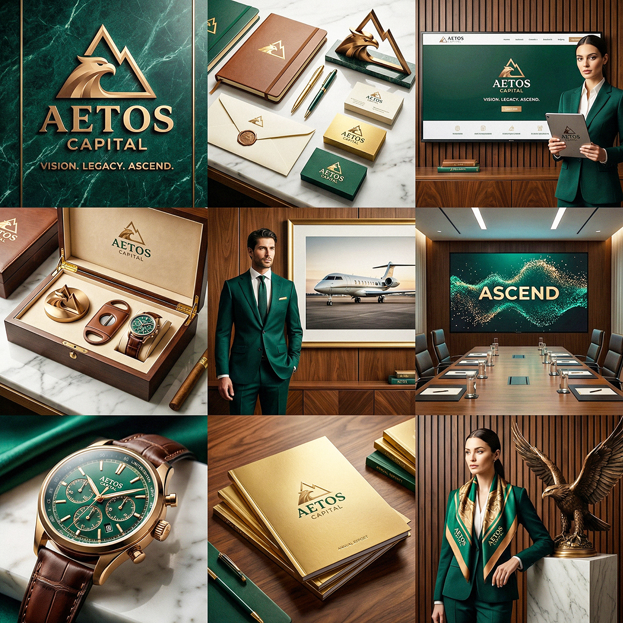 AETOS CAPITAL — Luxury Capital Vision Branding Image 32