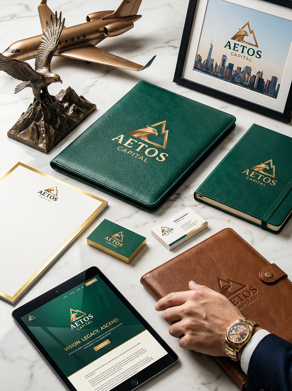 AETOS CAPITAL — Luxury Capital Vision Branding Image 33