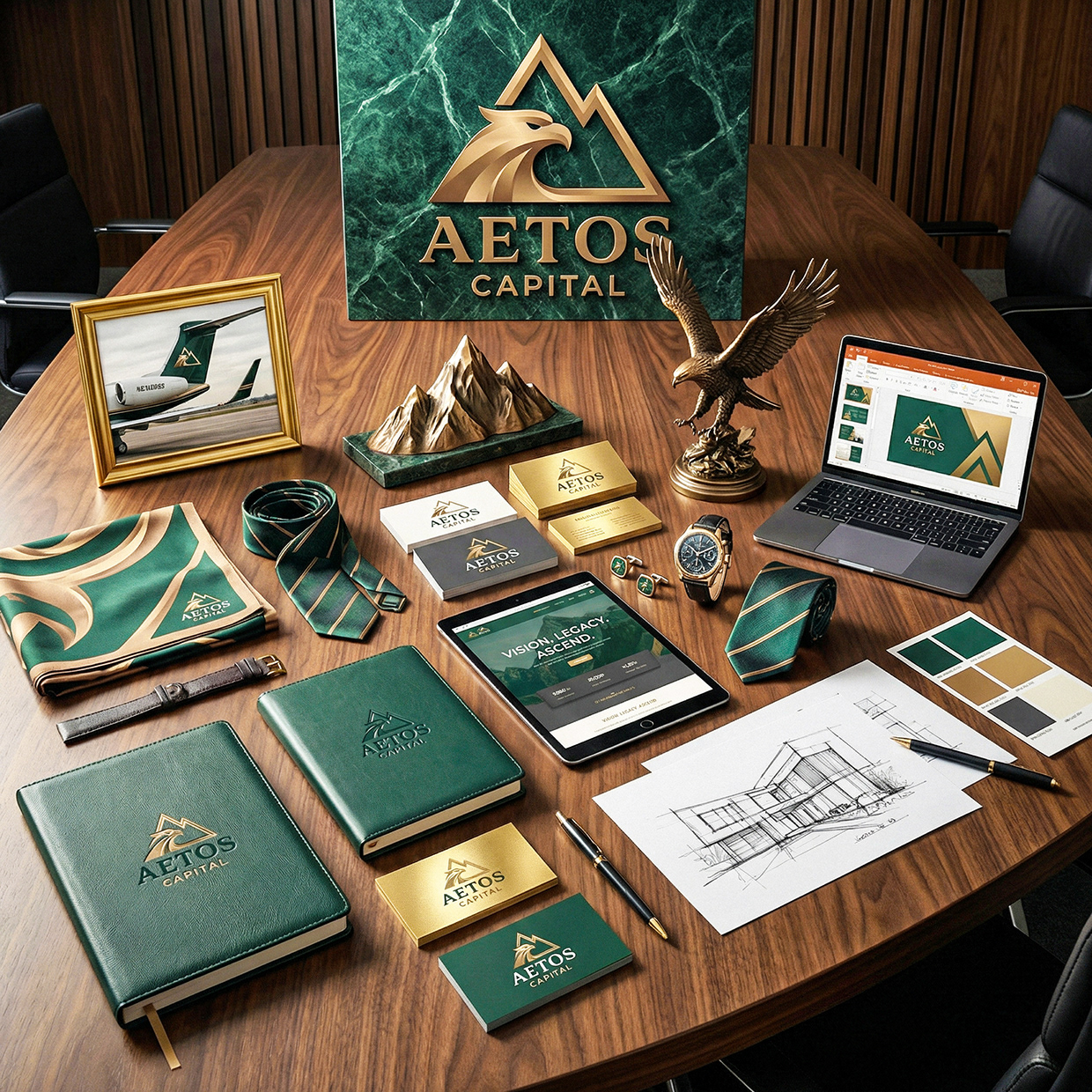 AETOS CAPITAL — Luxury Capital Vision Branding Image 34