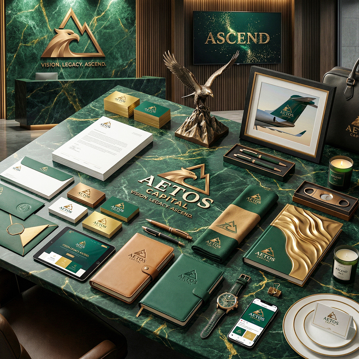 AETOS CAPITAL — Luxury Capital Vision Branding Image 39
