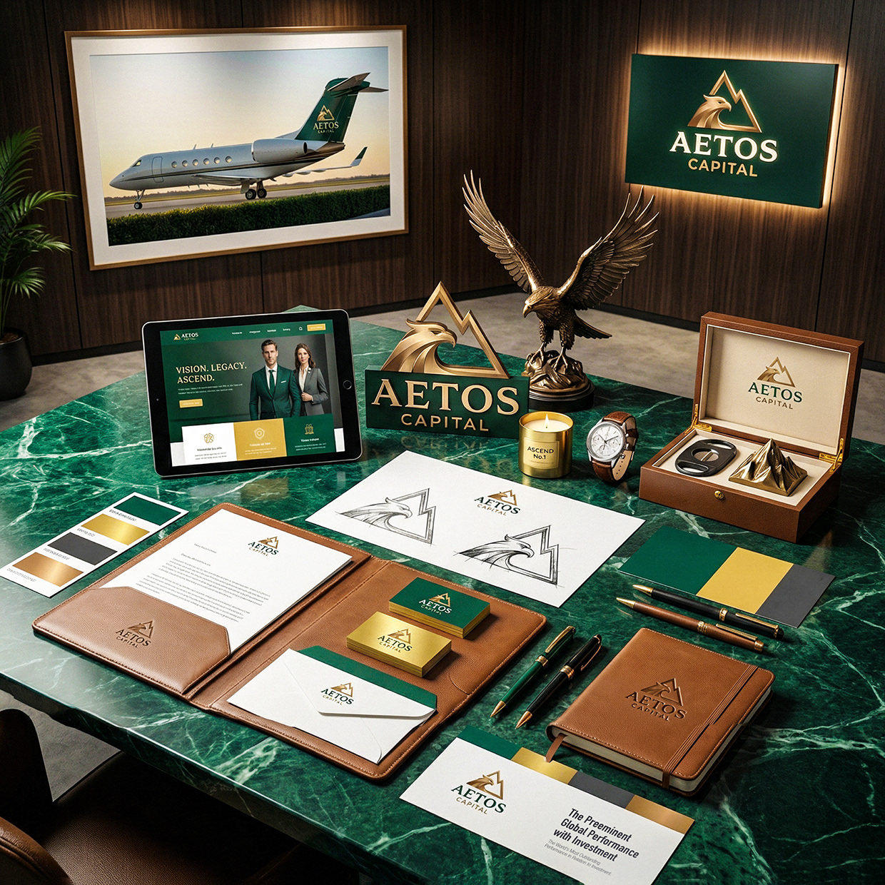AETOS CAPITAL — Luxury Capital Vision Branding Image 41