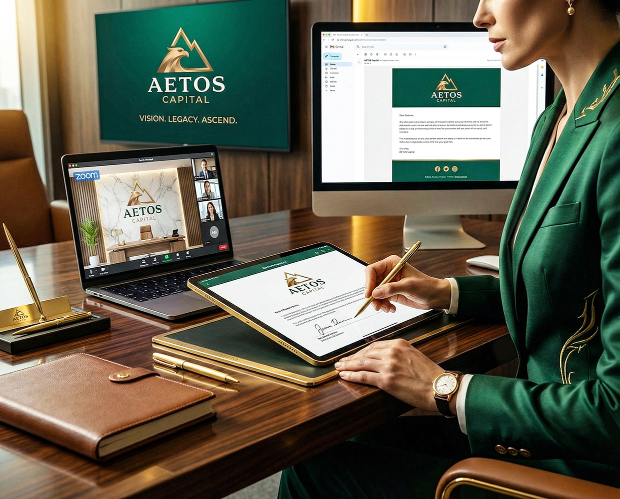 AETOS CAPITAL — Luxury Capital Vision Branding Image 67