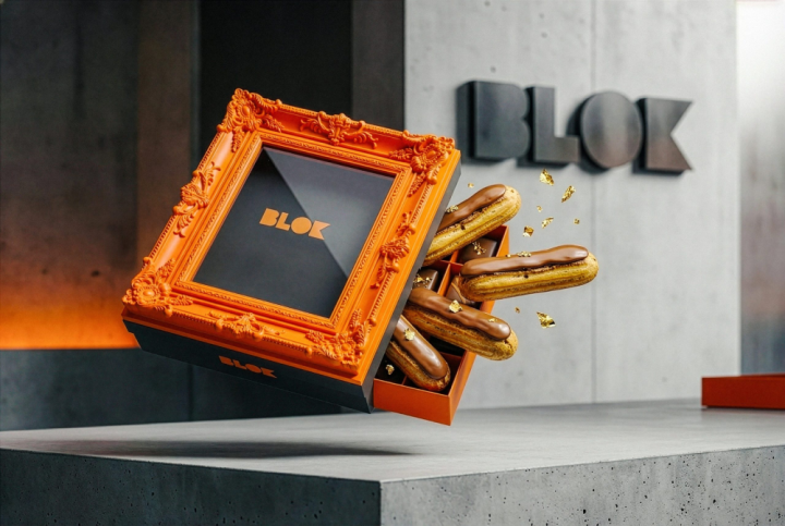 » BLOK Luxury Éclair Branding by Up-Brands