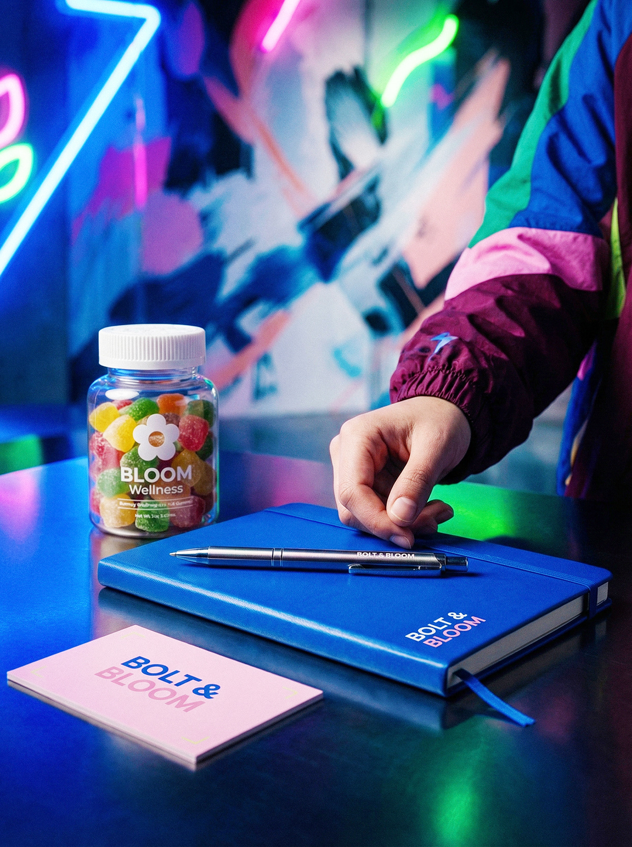 Bolt & Bloom : Rebel Wellness Supplement Branding Image 6