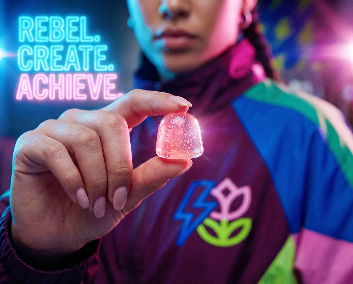 Bolt & Bloom : Rebel Wellness Supplement Branding Image 26