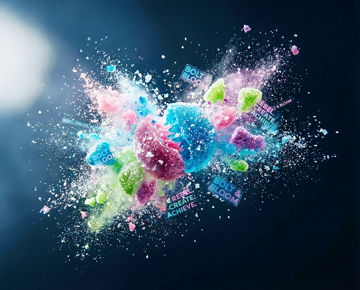 Bolt & Bloom : Rebel Wellness Supplement Branding Image 62