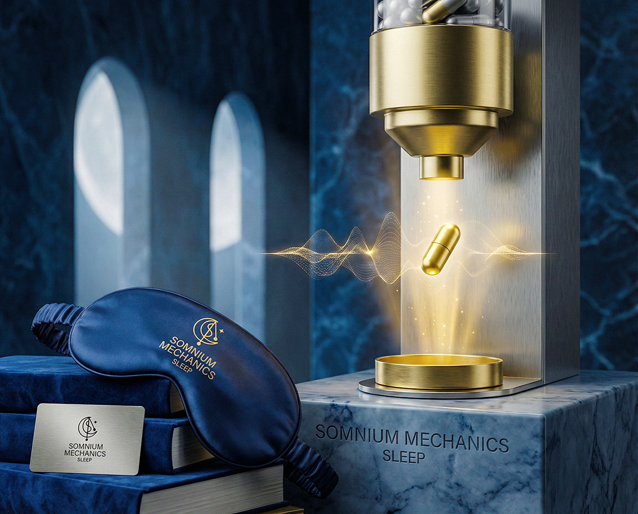 Somnium Mechanics : Sleep Salon Clinic Branding Image 7